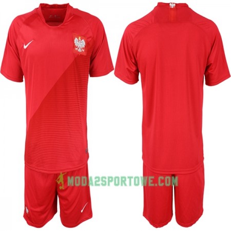 Koszulka Polska Dziecięcy Mistrzostwa Świata 2018 Wyjazdowe Stroje Piłkarskie